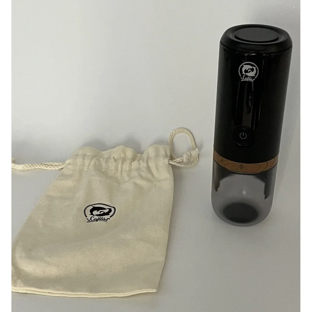 iCafilas Portable Espresso Coffee Maker DC12V Fit Nespresso Pod & Ground Coffee